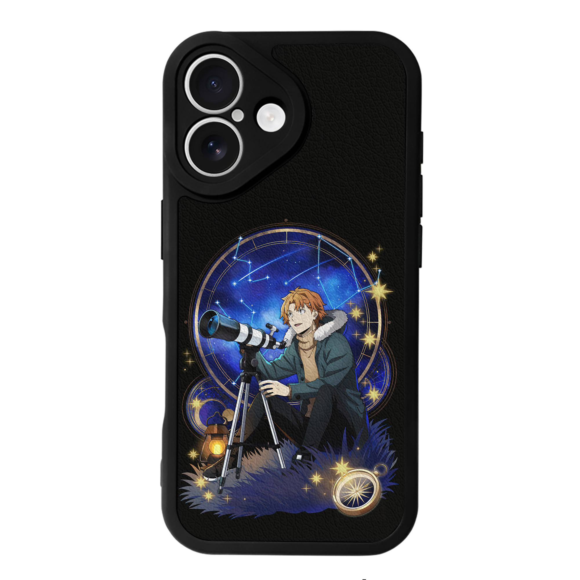 （画像用） 文豪ストレイドッグス Bungo Stray Dogs 【iPhone 16シリーズ対応】シリコンスマホケース（レザー調） 材質：シリコン